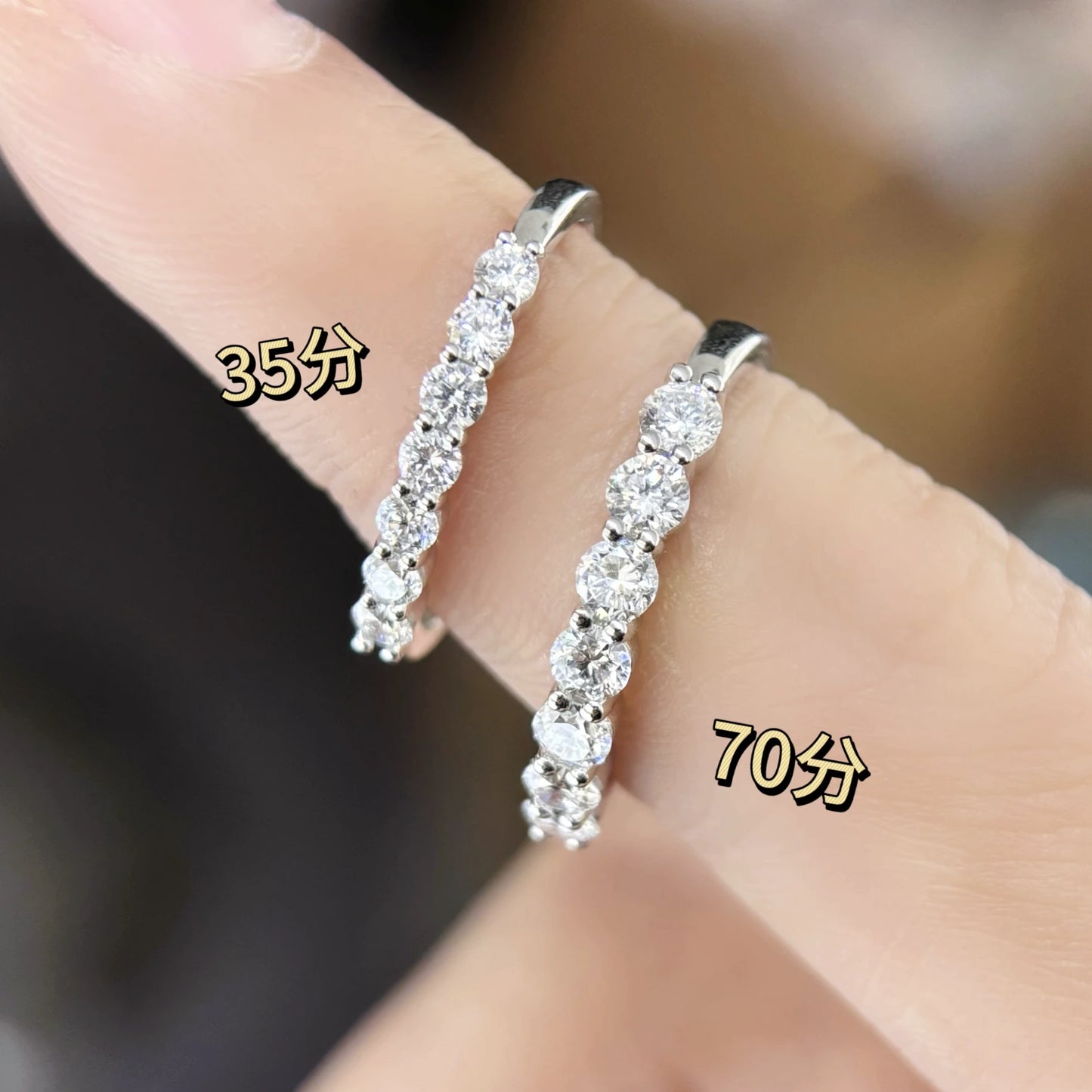 [Pre-order] Lab Grown Diamond Eternity Ring - Two sizes